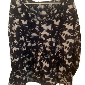 Lane Bryant drawstring blouse